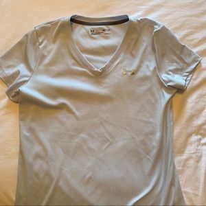 Light blue under armor shirt